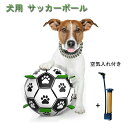 犬 おもちゃ ボール 15cm ペット ポンプ付き 犬用サッカーボール 犬のおもちゃん 犬 知育玩具 耐久性 耐噛みトレーニングのおもちゃ 犬 おもちゃ インタ...