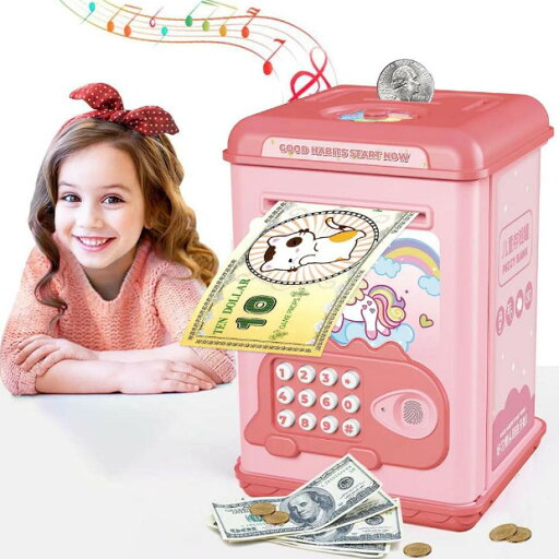 貯金箱 子供貯金箱 お札 コイン 自動巻き込 指紋開け 暗号開け ミニATM ダイヤルロック式 音楽付け 子供 おもちゃ 誕生日 クリスマス 贈り物 貯金箱 子供貯金箱 お札 コイン 自動巻き込 指紋開け 暗号開け ミニATM ダイヤルロック式 音楽付け 子供 おもちゃ 誕生日 クリスマス 贈り物