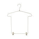 ハンガー Tシャツ型 上下収納 大人用 シンプル 3個セット