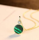 ネックレス 40+5cm アジャスター 引き輪 キュービックジルコニア シルバー925 グリーン イエローゴールド 小豆 アズキチェーン 大粒 メレ cn013...