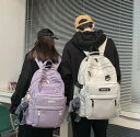 韓国リュック/通学 大容量 リュック 女の子通勤通学学生 男女兼用カジュアルバッグリュック 高校生 レディース