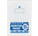 【14の日当店ポイント3倍】 送料無料 K-11 PS-11 PE 規格袋 11号 透明 0.030mm厚 200x300 100枚x60冊 6000枚 ポリ袋...