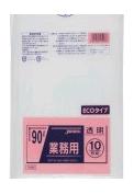 【新春マラソン本日当店P3倍】 TM98 ゴミ袋 90l 90リットル 透明 0.030mm厚 900x1000 送料無料 10枚x30冊 300枚 LLD＋META ごみ袋 ポリ袋 90 ジャパックス アイエスショップ