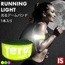 【ワンダフルデー当店P5倍】【TERUI Lights公式ショップ】 ランニング ライト アームバンド 夜間 LED 反射 送料無料 フリーサイズ 腕 裾バンド...