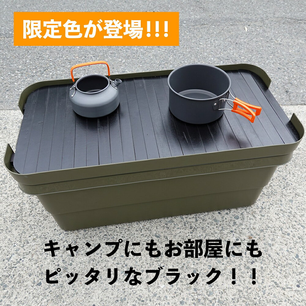 【送料無料】テーブルトップ トランクカーゴ 天板のみ 天板 50L用 無印良品 ポリプロピレン頑丈収納ボックス 大 対応 JACK&MARIE JKM RISU リス