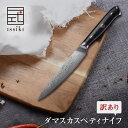 【 アウトレット 価格 訳あり】ISSIKI 包丁 ダマスカス ペティナイフ 12cm VG10 V金10号 ステンレス 送料無料 あす楽 ステンレス すごく 良く 切れる ペティ ミニナイフ 果物ナイフ フルーツナイフ 皮むきナイフ ほうちょう キャンプ 新生活