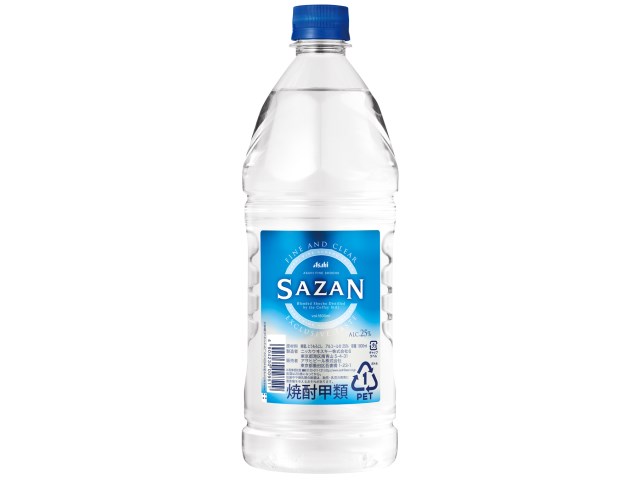 甲類焼酎 SAZAN 25度 アサヒ 1800ml 1.8L 1本