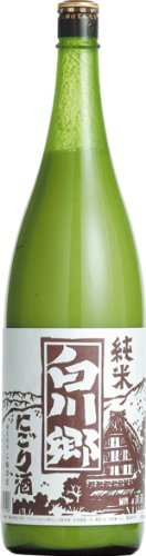 白川郷 純米にごり酒 三輪酒造 1800ml 1.8L 1本 お酒