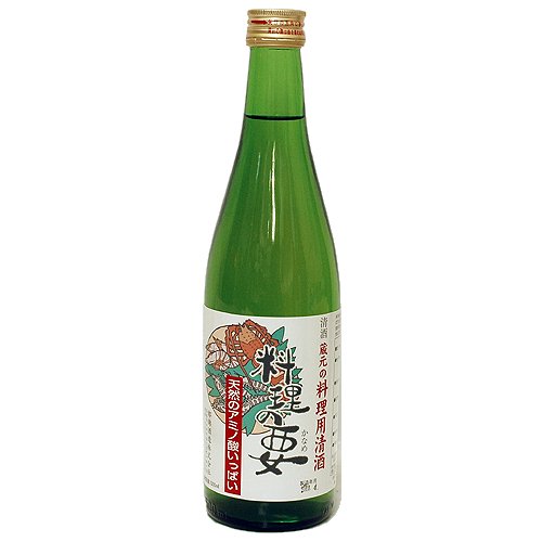 料理酒 蔵元の料理用清酒 「料理の要」 青砥酒造 500ml 1本 ギフト 父親 誕生日 プレゼント