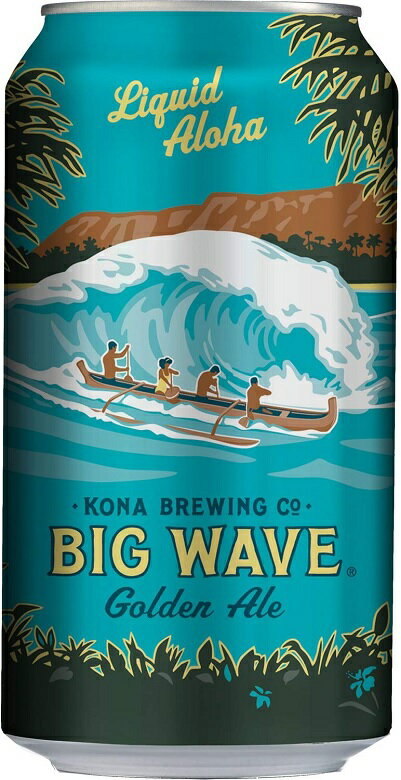 kona Beer（コナビール）『Big Wave Golden Ale』