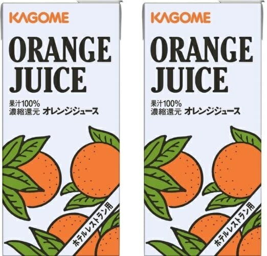 オレンジジュース ギフト カゴメ ホテルレストラン用 オレンジジュース 1000ml 1L 6本 2ケース 本州送料無料 四国は+200円、九州・北海道は+500円、沖縄は+3000円ご注文時に加算 ギフト 父親 誕生日 プレゼント