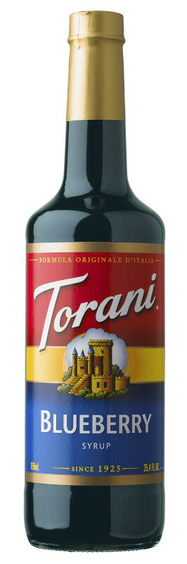 トラーニ torani フレーバーシロップ ブルーベリー 750ml 1本 flavored syrop 東洋ベバレッジ ギフト 父親 誕生日 プレゼント
