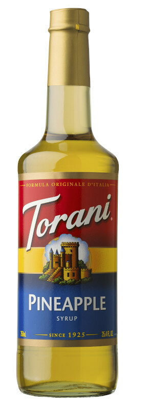 トラーニ torani フレーバーシロップ パイナップル 750ml 1本 flavored syrop 東洋ベバレッジ ギフト 父親 誕生日 プレゼント