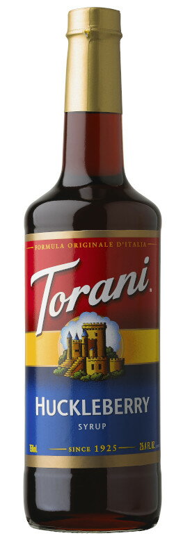 父の日 トラーニ torani フレーバーシロップ ハックルベリー 750ml 1本 flavored syrop 東洋ベバレッジ ギフト 父親 誕生日 プレゼント