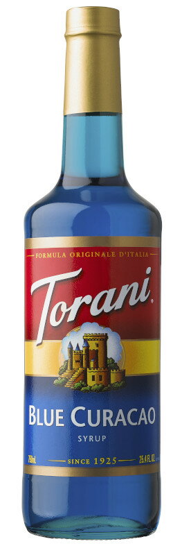 父の日 トラーニ torani フレーバーシロップ ブルーキュラソー 750ml 1本 flavored syrop 東洋ベバレッジ ギフト 父親 誕生日 プレゼント