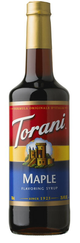 トラーニ torani フレーバーシロップ メープル 750