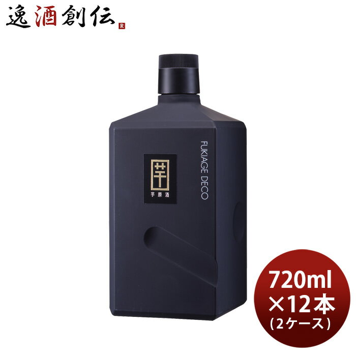 芋焼酎 吹上デコ 36度 720ml × 2ケース / 12本 焼酎 安納芋 吹上焼酎 大関 化粧箱なし お酒