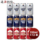 【お買い物マラソン期間中限定 エントリーでポイント5倍 】京都 黄桜 LUCKY BREW 飲み比べセット 定番3種 12本 クラフトビール