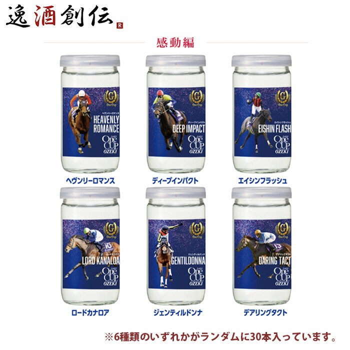 日本酒 大関 上撰 ワンカップ G-OneCup 感動編 180ml × 1ケース / 30本 G- ...