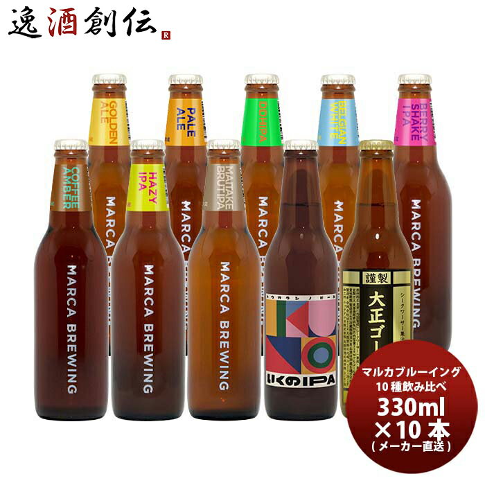 商品名 大阪　MARCA BREWING マルカブルーイング 定番10種アソートセット 瓶 330ml クラフトビール　メーカー直送 メーカー MARCA BREWING 容量/入数 330ml / 10本 Alc度数 5% 都道府県 大阪府 ビールのタイプ IPA 原材料 麦芽・ホップ 備考 商品説明 MARCA BREWING　マルカブルーイング2015年から醸造をはじめた、大阪北堀江のクラフトビール醸造所。ブルワリー直送のビールセットです。定番品10種を全て楽しめる、10種飲み比べセット。バリエーション豊富な定番10種を試せる、ビールラバーにピッタリの飲み比べセット。ご自身用はもちろん、ギフトにも最適です。ラインナップ(各1本)ゴールデンエールペールエールベルジャンホワイトヘイジーIPAベリーシェイクIPAコーヒーアンバーDDHIPAマイタケBrut IPA大正ゴールドいくのIPA【配送方法】冷蔵便【保存方法】冷蔵保存 ご用途 【父の日】【夏祭り】【お祭り】【縁日】【暑中見舞い】【お盆】【敬老の日】【ハロウィン】【七五三】【クリスマス】【お年玉】【お年賀】【バレンタイン】【ひな祭り】【ホワイトデー】【卒園・卒業】【入園・入学】【イースター】【送別会】【歓迎会】【謝恩会】【花見】【引越し】【新生活】【帰省】【こどもの日】【母の日】【景品】【パーティ】【イベント】【行事】【リフレッシュ】【プレゼント】【ギフト】【お祝い】【お返し】【お礼】【ご挨拶】【土産】【自宅用】【職場用】【誕生日会】【日持ち1週間以上】【1、2名向け】【3人から6人向け】【10名以上向け】 内祝い・お返し・お祝い 出産内祝い 結婚内祝い 新築内祝い 快気祝い 入学内祝い 結納返し 香典返し 引き出物 結婚式 引出物 法事 引出物 お礼 謝礼 御礼 お祝い返し 成人祝い 卒業祝い 結婚祝い 出産祝い 誕生祝い 初節句祝い 入学祝い 就職祝い 新築祝い 開店祝い 移転祝い 退職祝い 還暦祝い 古希祝い 喜寿祝い 米寿祝い 退院祝い 昇進祝い 栄転祝い 叙勲祝い その他ギフト法人向け プレゼント お土産 手土産 プチギフト お見舞 ご挨拶 引越しの挨拶 誕生日 バースデー お取り寄せ 開店祝い 開業祝い 周年記念 記念品 おもたせ 贈答品 挨拶回り 定年退職 転勤 来客 ご来場プレゼント ご成約記念 表彰 お父さん お母さん 兄弟 姉妹 子供 おばあちゃん おじいちゃん 奥さん 彼女 旦那さん 彼氏 友達 仲良し 先生 職場 先輩 後輩 同僚 取引先 お客様 20代 30代 40代 50代 60代 70代 80代 季節のギフトハレの日 1月 お年賀 正月 成人の日2月 節分 旧正月 バレンタインデー3月 ひな祭り ホワイトデー 卒業 卒園 お花見 春休み4月 イースター 入学 就職 入社 新生活 新年度 春の行楽5月 ゴールデンウィーク こどもの日 母の日6月 父の日7月 七夕 お中元 暑中見舞8月 夏休み 残暑見舞い お盆 帰省9月 敬老の日 シルバーウィーク お彼岸10月 孫の日 運動会 学園祭 ブライダル ハロウィン11月 七五三 勤労感謝の日12月 お歳暮 クリスマス 大晦日 冬休み 寒中見舞い