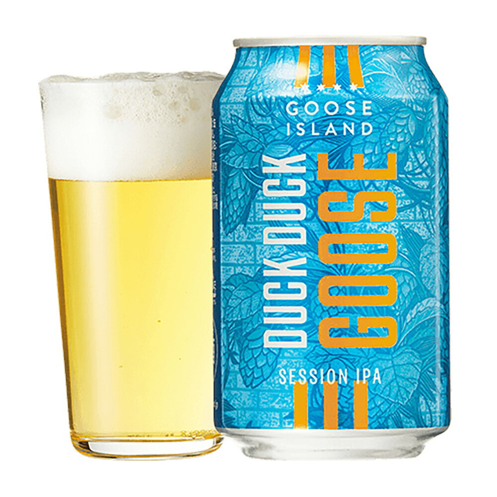 ビール ビール グースアイランド Goose Island ダックダックグース DUCK DUCK GOOSE SESSION IPA 缶 330ml 12本 クラフトビール お酒