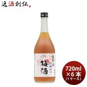 【5/5は逸酒創伝の日!最大200円OFFクーポン配布中♪】梅酒 果実酒 日本酒仕込みの梅酒 720ml × 1ケース / 6本 鶴見酒造 ギフト 贈り物