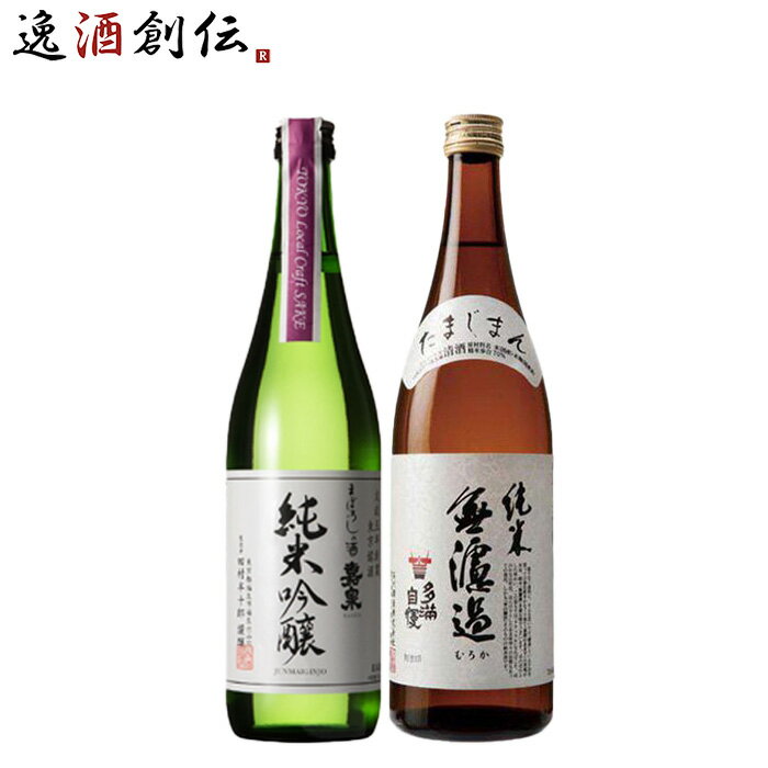 日本酒 東京ローカル TLCS嘉泉＆多満自慢純米無濾過2本セット 720ml 東京地酒 ギフト