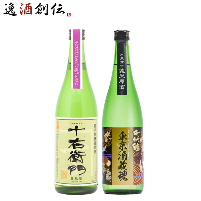 日本酒 東京ローカル TLCS金婚＆千代鶴東京酒蔵魂2本セット 720ml 東京地酒 ギフト