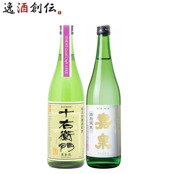 日本酒 東京ローカル TLCS金婚＆嘉泉幻の酒特別純米2本セット 720ml 東京地酒 ギフト