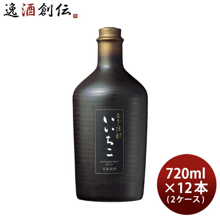 麦焼酎 いいちこ 民陶 くろびん 25度 × 2ケース / 12本 焼酎 三和酒類 本州送料無料 四国は+200円、九州・北海道は+500円、沖縄は+3000円ご注文時に加算