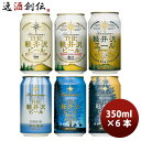 長野県 THE 軽井沢ビール 定番 缶 6種 6本 各1本 プレミアム飲み比べセット クラフトビール お酒