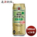 チューハイ 宝焼酎ハイボール シークワーサー 500ml × 1ケース / 24本