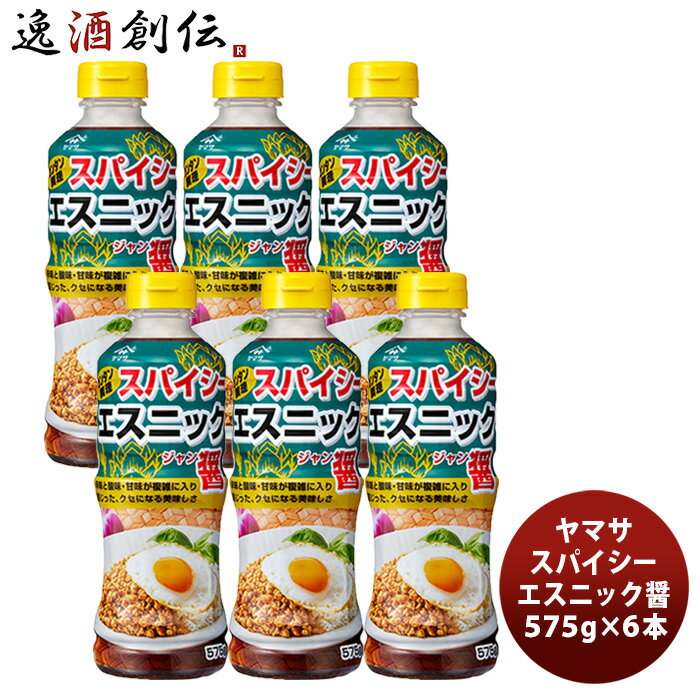 父の日 ヤマサ スパイシーエスニック醤 575g 6本(1ケース) 新発売