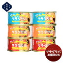 木の屋石巻水産 サラダサバ3種6缶セット のし・ギフト対応不可
