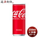 【6/25は逸酒創伝の日!最大200円OFFクーポン配布中!】コカコーラ 250M缶(1ケース) 250ml 30本 2ケース ギフト 父親 誕生日 プレゼント のし・ギフト対応不可