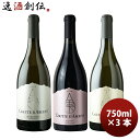 チリ ぎんの雫 3種3本飲み比べ750ml シャルドネ・ピノノワール・ソーヴィニヨンブラン 3本