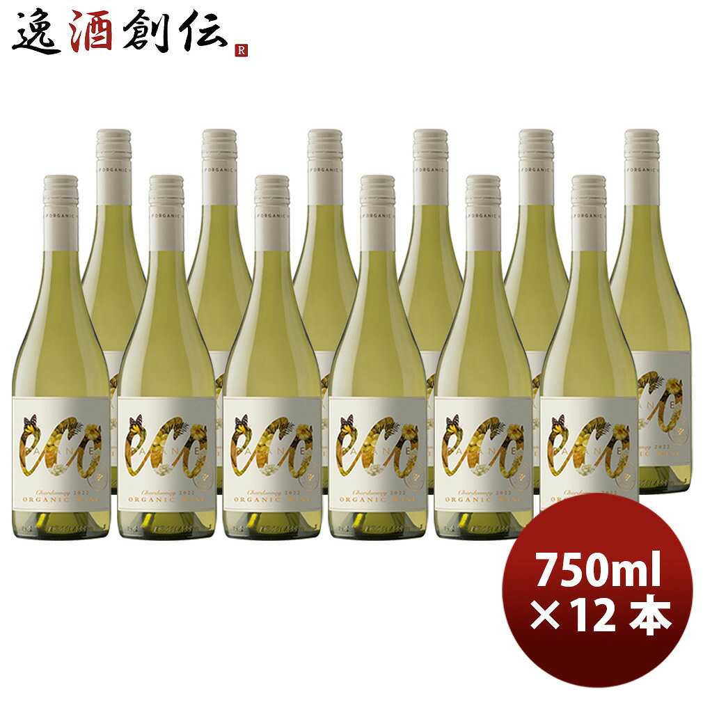 ワイン チリ エコ・バランス オーガニック シャルドネ ヴァレ・カサブランカ 750ml × 1ケース / 計12本 白ワイン issyusouden-10030632 逸酒創伝 楽天市場店 パッケージ画像