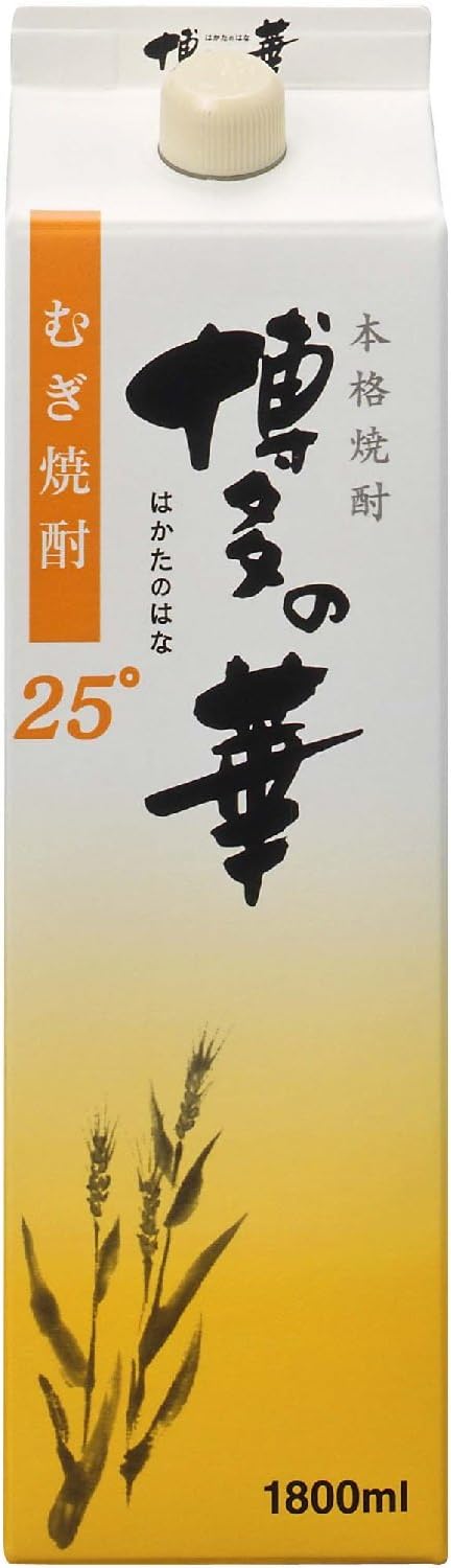 麦焼酎 25度博多の華 麦パック 1800ml 1.8L 6本 1ケース お酒 お酒 敬老の日 のし・ギフト対応不可 issyusouden-10010561 逸酒創伝 楽天市場店 サンプル画像2