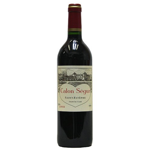 シャトー・カロン・セギュール2003 750ml×1本 Chateau Calon Segur クール便指定は通常送料に+324円 ギフト 父親 誕生日 プレゼント