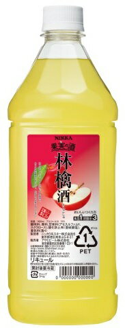 父の日 アサヒ 果実の酒 林檎酒 ペットボトル 1.8L 1800ml ニッカ