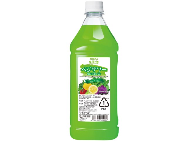 父の日 ニッカ 果実の酒 ベジサワー セロリ＆レモン ペット 1800ml 1.8L 1本 新発売