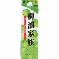 梅酒 梅酒家族 パック アサヒ 1800ml 1.8L 1本