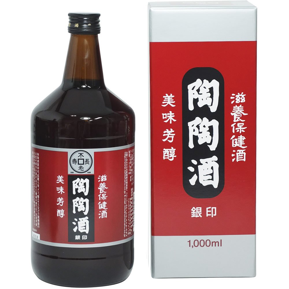 【エントリーでポイント5倍！楽天スーパーSALE期間限定！】 薬用 銀印 陶陶酒 陶々酒 甘口 1000ml 1L ギフト 父親 誕生日 プレゼント 敬老の日