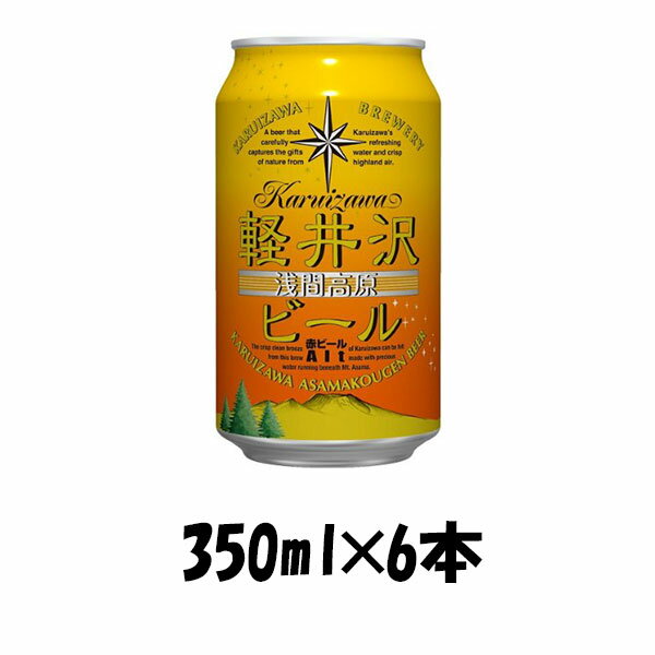 軽井沢 THE 軽井沢ビール アルト 350ml 6本 ☆ ギフト 父親 誕生日 プレゼント お酒