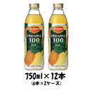 デルモンテ ジュース ギフト ギフト デルモンテ パイナップルジュース キッコーマン 750ml 12本単位 2ケース 本州送料無料 四国は+200円、九州・北海道は+500円、沖縄は+3000円ご注文後に加算 ギフト 父親 誕生日 プレゼント