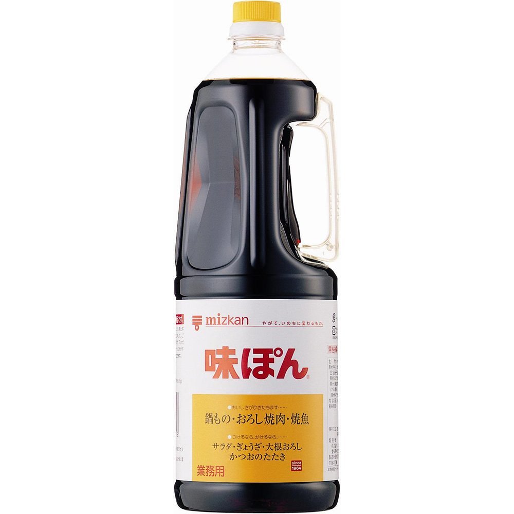 調味料 味ぽん ミツカン 1800ml 1.8L 1本