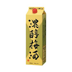 父の日 アサヒ 濃醇梅酒 10度 パック 1.8L 1800ml