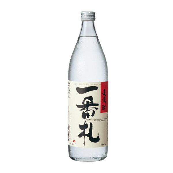 アサヒビール 一番札 麦焼酎 900ml×1本 ギフト 父親 誕生日 プレゼント お酒