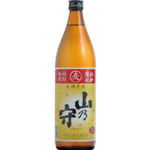 長崎県 山の守酒造場 山乃守 麦焼酎 900ml×1本 ギフト 父親 誕生日 プレゼント お酒