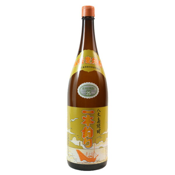 麦焼酎 東京都 八丈島酒造 25度一本釣り 麦焼酎 1.8L 1800ml 1本